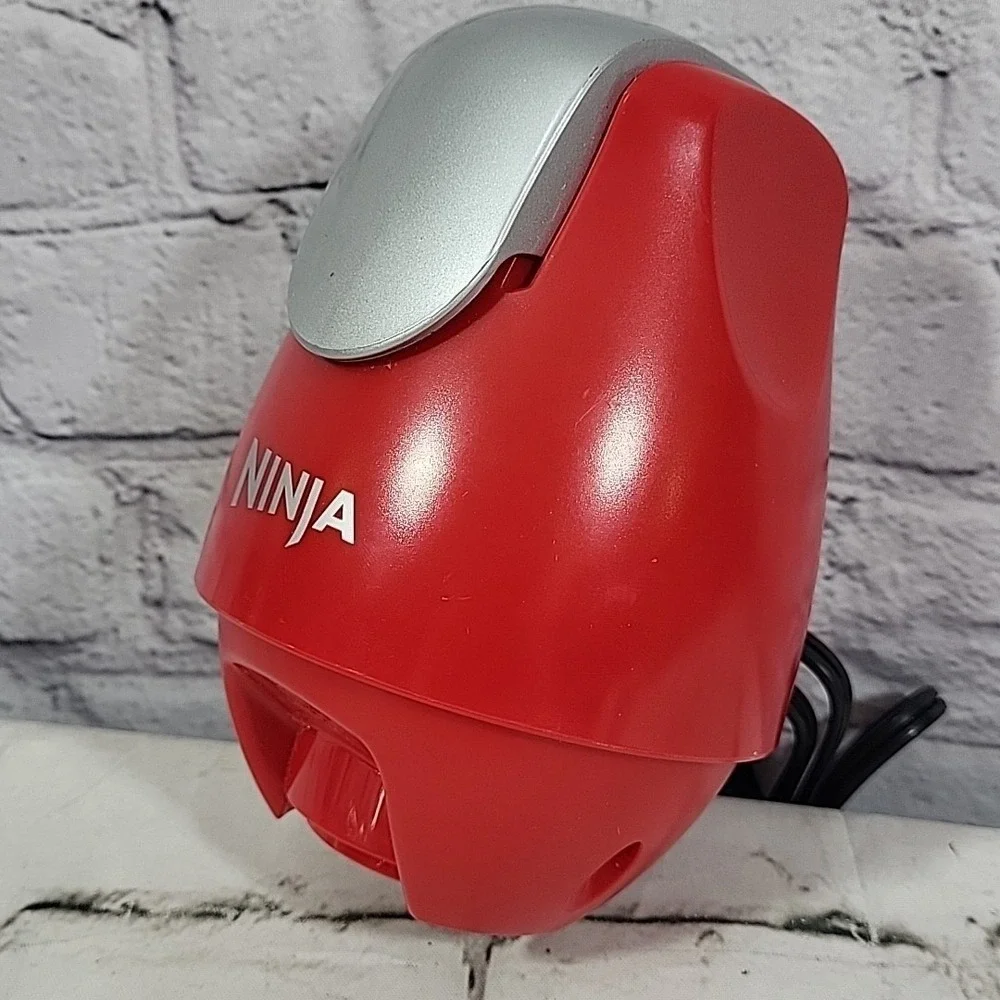 Ninja Storm QB751Q Food Processor Replacement Motor Power‎ Cord Only In RED